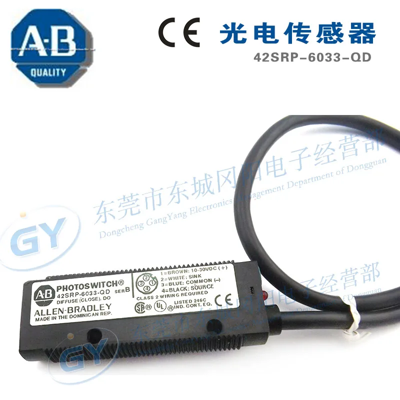 It was cheap Original authentic American AB QD diffuse reflection type photoelectric - SRP - 6033-42
It was cheap Original authentic American AB QD diffuse reflection type photoelectric - SRP - 6033-42