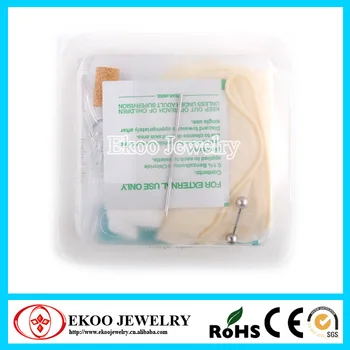 

Disposable Nipple Barbell Piercing Needle Kit Body Piercing Tools Lot of 10pcs
