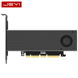 JEYI-tarjeta de expansión SK8-NEW, adaptador de tarjeta de expansión M.2, giro PCIE3.0, ventilador Turbo integrado para NVME 2230-22110, tamaño GEN3 M.3