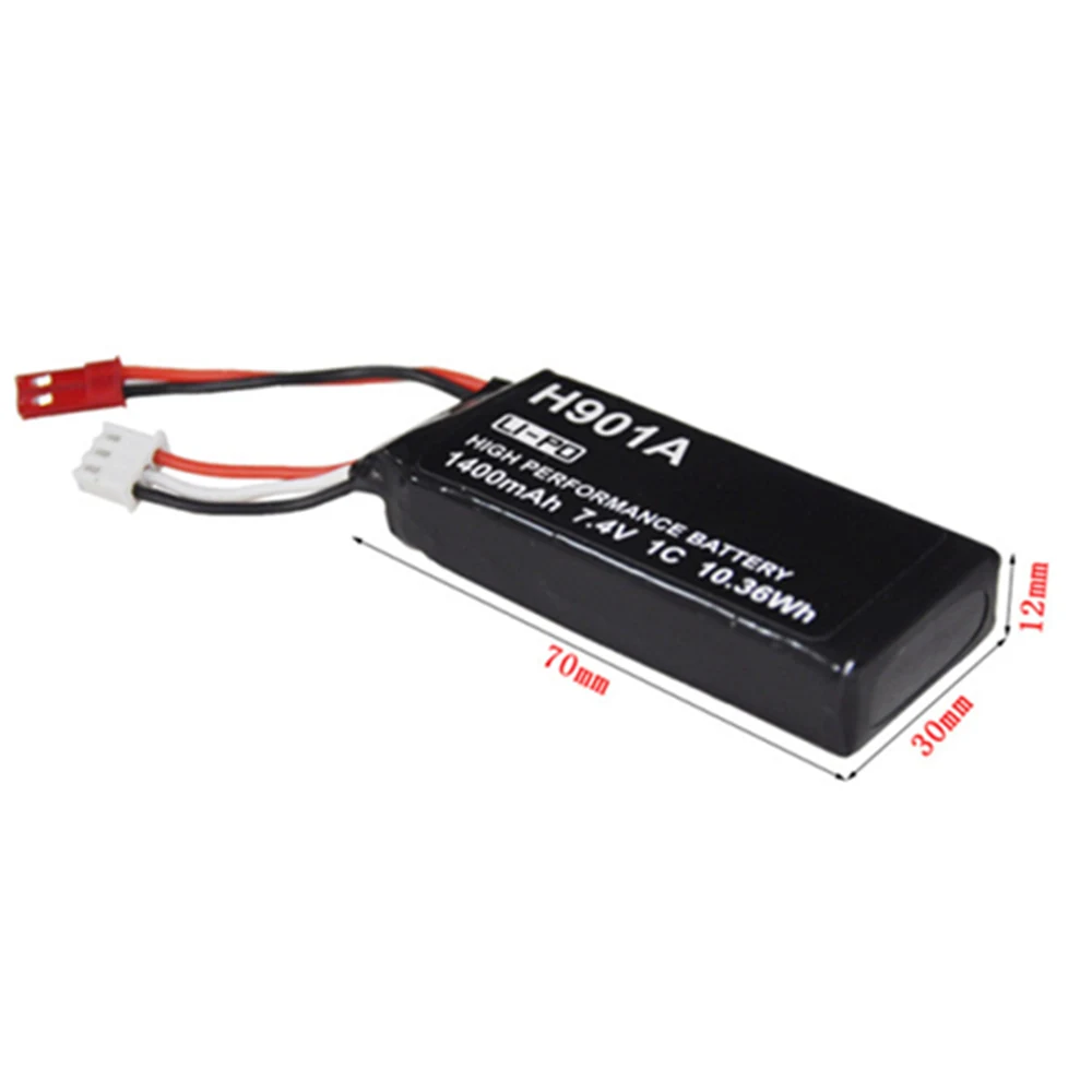 Hubsan H906A H901A HT011A HT012D 7.4V 1300mAh Lipo Rechargeable Battery Transmitter