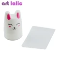 1-Set-Cute-White-Rabbit-Soft-Silicone-Print-Template-for-Nail-Stamp-Plates-with-Nail-Scraper_jpg_640x640