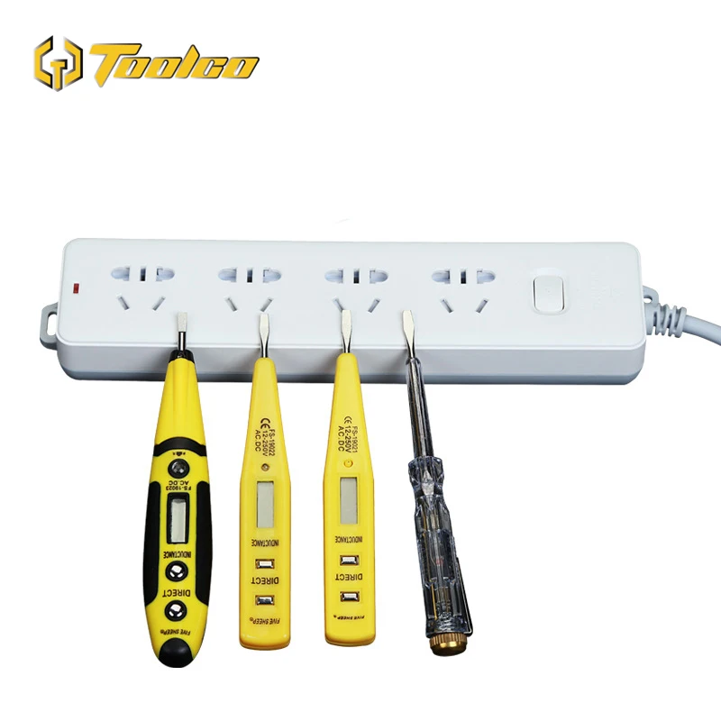

Toolgo Multifunction Digital Display Electric Pen Household AC Detection High Precision Electrical Tester Pen Screwdriver