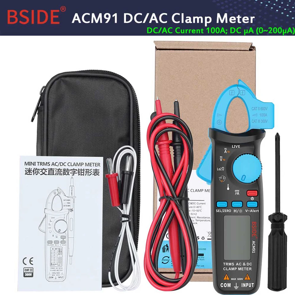 Cheap digital clamp multimeter