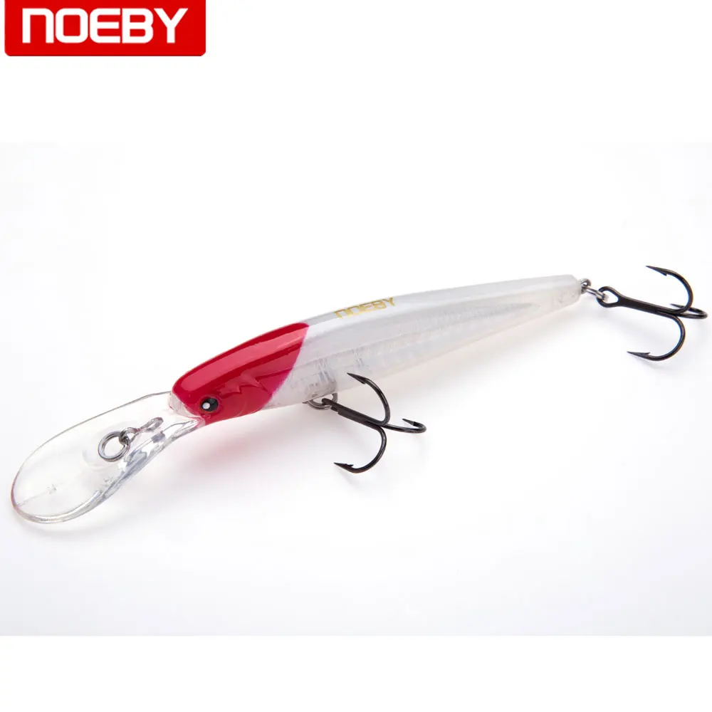 NOEBY Floating Minnow Bass Pike Carp Walleye Trout Plastic Fishing