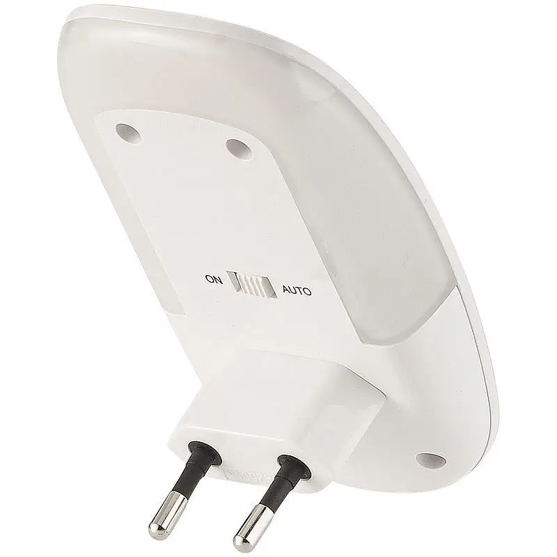 LED Socket Night Light Motion Detection Wall Socket Twilight Sensor Bedroom Plug In Lamp Home Decoration