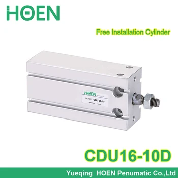 

Free Mount cylinder CDU Series CDU16-10 double acting Male Thread Single Rod Air Cylinder CDU16 x 10 16-10 16*10 CDU 16-10