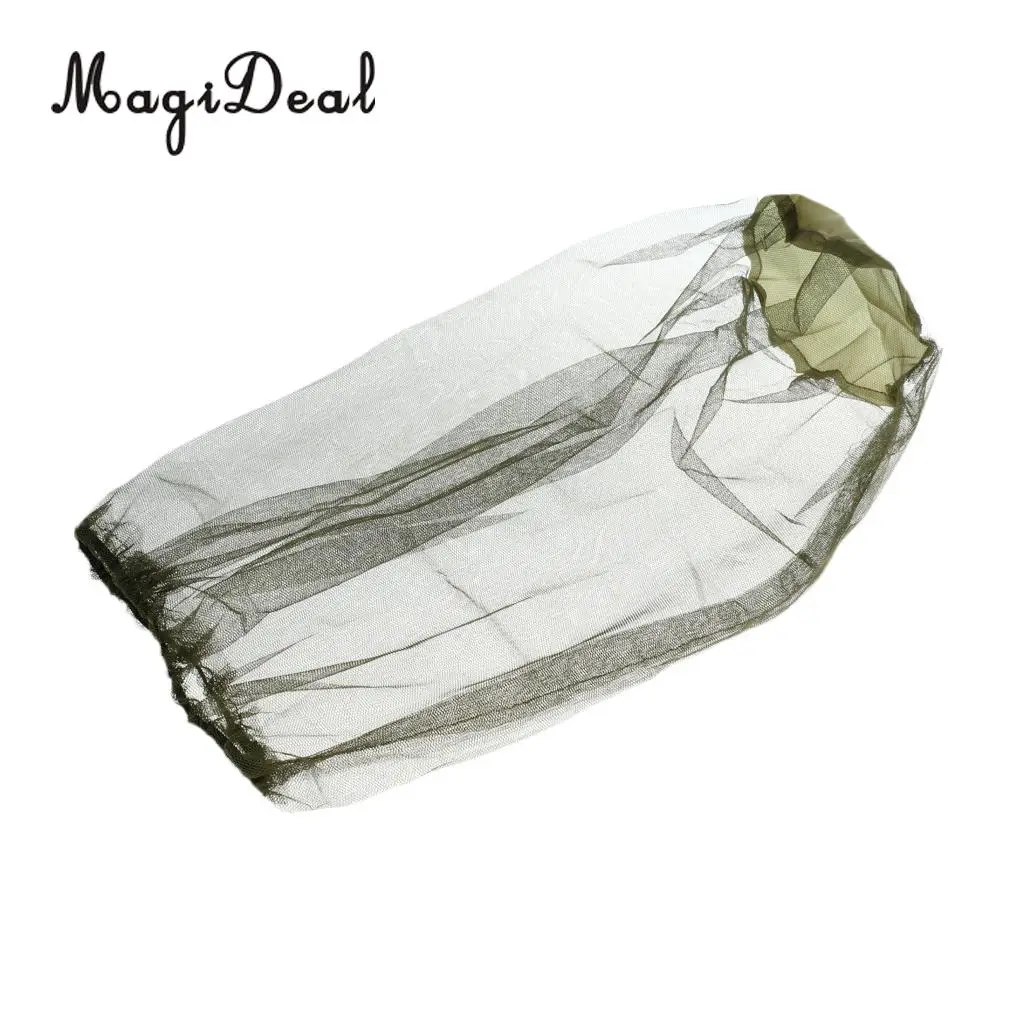 MagiDeal Fishing Anti-mosquito Bee Bug Insect Head Net Mesh Mask Hat Beekeeper Cover for Fishing Kayaking Camping Hiking Access