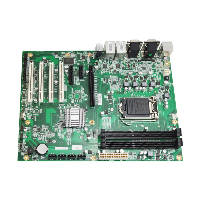 ATX lga 1155 B75 industrial Motherboard ddr3 support VGA HDMI SATA 10*COM PCI PCIE
