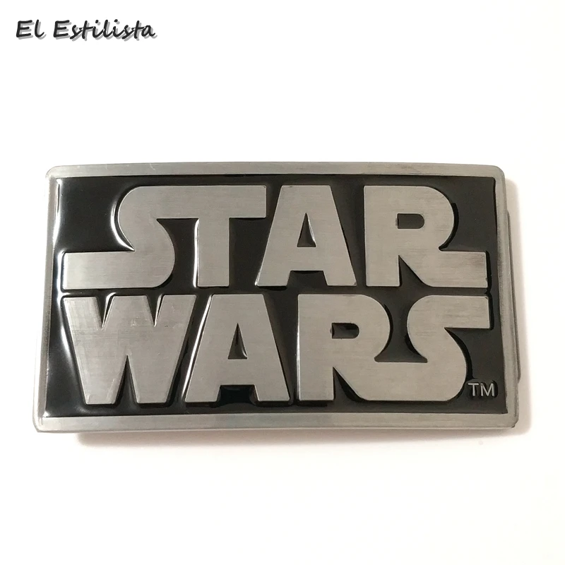 

Stylish Star Wars Belt Buckle Fit 4cm Width Belts Rectangle Film Theme Men Women Gifts Jeans Accessories Fashion Ceinture Retail