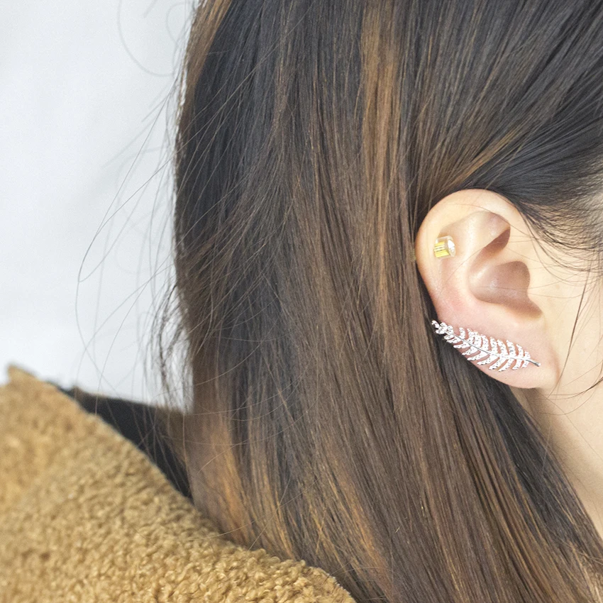 Женские металлические серьги Boucle D'oreille богемные золотые для ушей манжеты