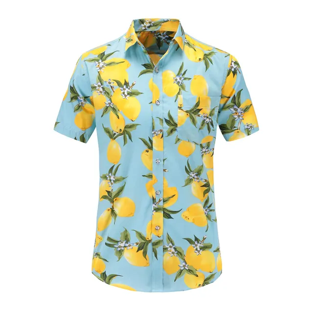 lemon hawaiian shirt