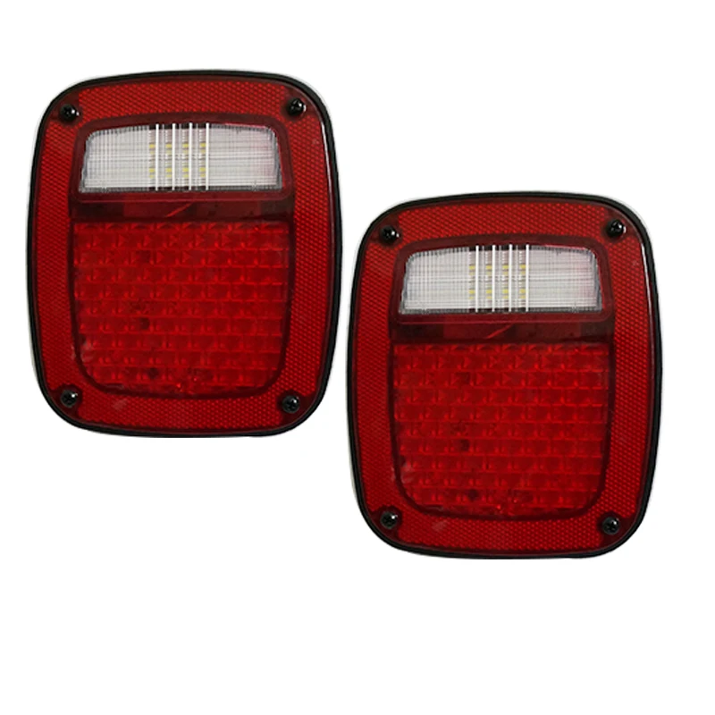 Бесплатная доставка 2pcs светодиодные задние фонари для джип Вранглер и TJ 97-06 светодиодный фонарь Версия США Бесплатная доставка 2pcs светодиодные задние фонари для джип Вранглер и TJ 97-06 светодиодный фонарь Версия США