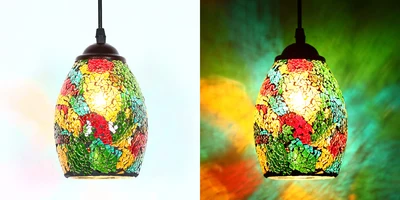 Марокканский турецкий стиль ретро винтажный подвесной светильник E27 база Средиземноморский стиль декоративная мозаика подвесной светильник 19 типов - Цвет корпуса: L type