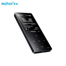 Mahdi Bluetooth MP4 Музыкальный Плеер 1," сенсорный воспроизводитель MP4 Поддержка записи электронных книг TF Часы с радиоприемником с динамиком повязки наушники
