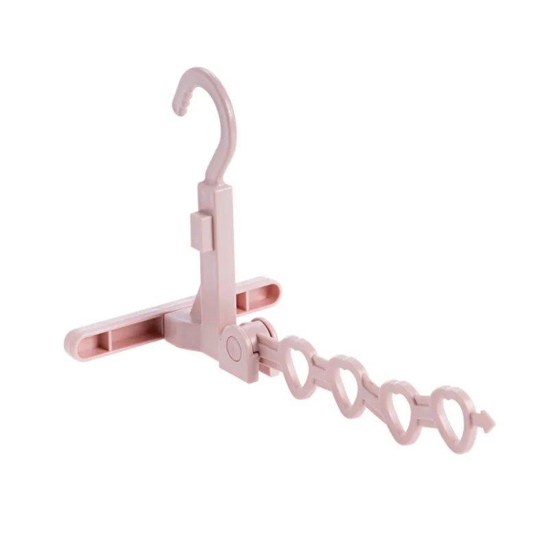Folding Clothes Hanger Rack Adjustable Drying Rack (5)