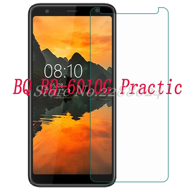 

Smartphone 9H Tempered Glass for BQ BQ-6010G Practic GLASS Explosion-proof Protective Film Screen Protector cover phone