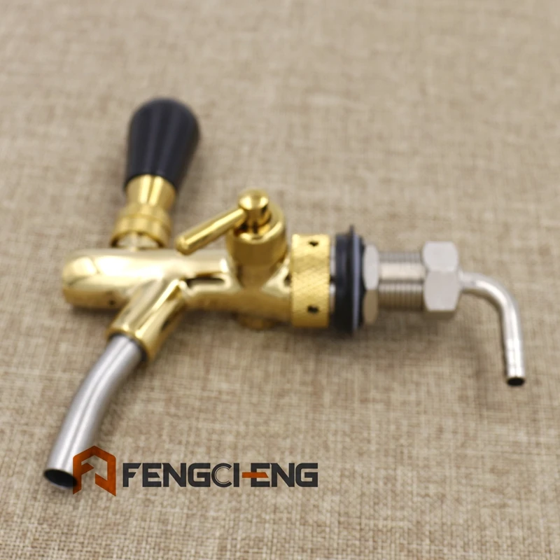 Flow Restrictor Draft Tap w/ Plastic Nozzle, Beer Tap(Faucet), Kegging