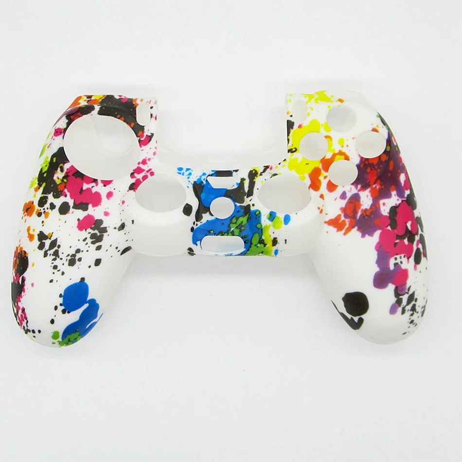 11 цветов чехол для Sony Playstation 4 PS4 Геймпад силиконовый защитный контроллера