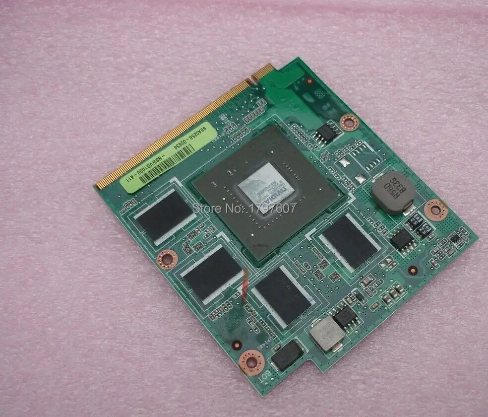 NSWVG1000 For Asus N80V N80VN nVIDIA GPU 08G2015MM210 Laptop Video card Fully Tested