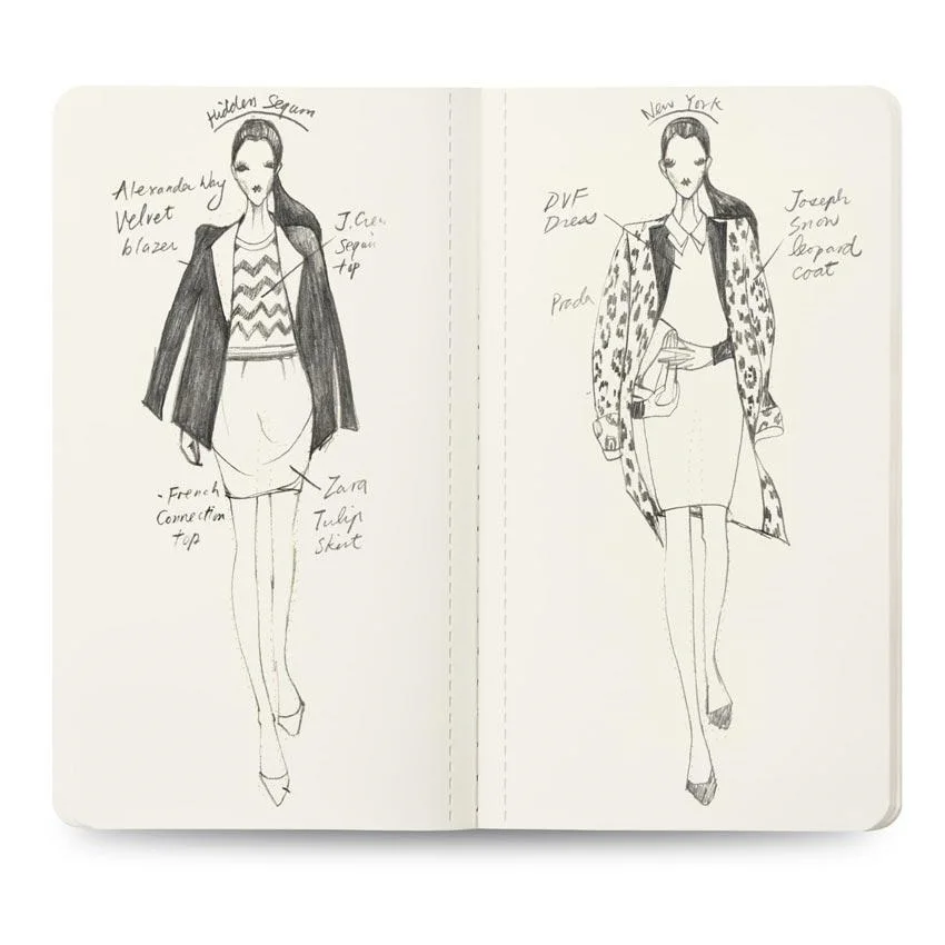 womens mini sketch book