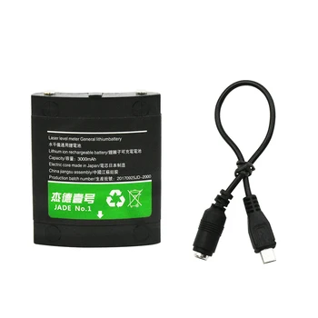 

GOXAWEE Laser Level 5 Line 6 Point Rechargeable Lithium Battery For Self Leveling 360 Degree Level Horizon & Vertical Power Tool