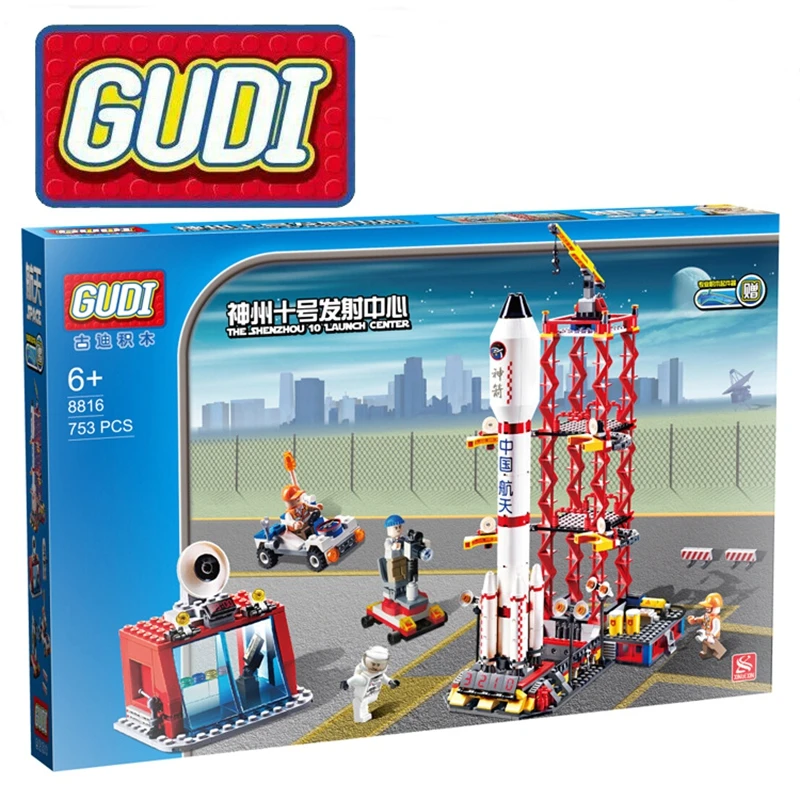 8816 GUDI 753pcs Space Center Rocket Station Building Blocks Bricks Educational Toys Children Gift Christmas Legoings 8816 GUDI 753pcs Space Center Rocket Station Building Blocks Bricks Educational Toys Children Gift Christmas Legoings