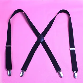 

1Pcs Adult Unisex Elastic Tirantes Brace Suspender Y Back Clip-on Belt For Pants 2.5cm