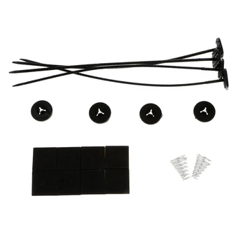 

Universal Auto Accessory Single Electric Radiator Fan Mounting Kit Tie Strap Pads Electric Fan Accesssory Dropship Dropshipping