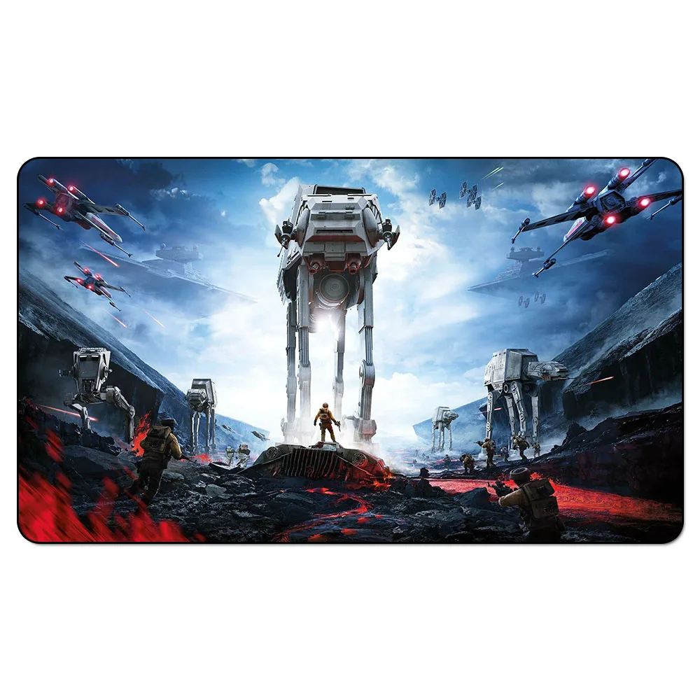 Игровой коврик Star The City Звездные войны Battlefront GameSpot Goliath световой меч настольные