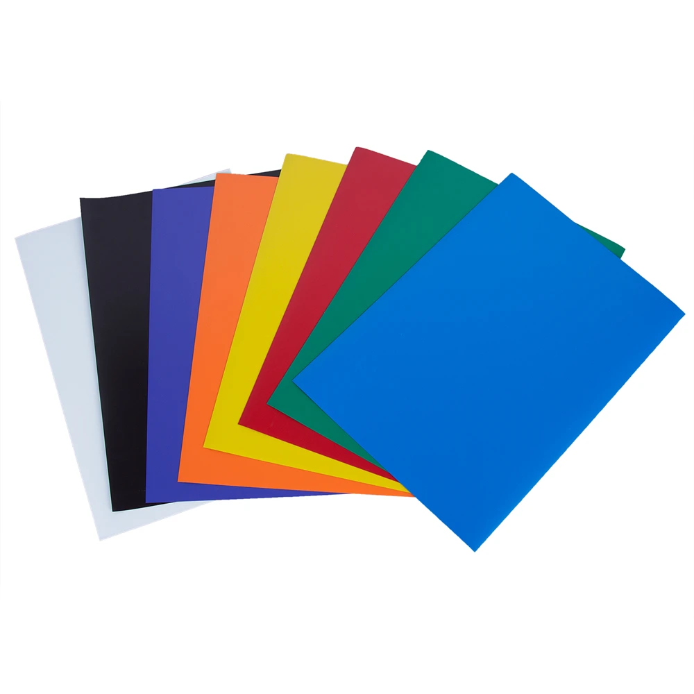 

1PC 8 Color Rubber Magnet Flexible Magnetic Sheet A4 Size 0.5mm Paper Magnetic Stickers Fridge Magnet