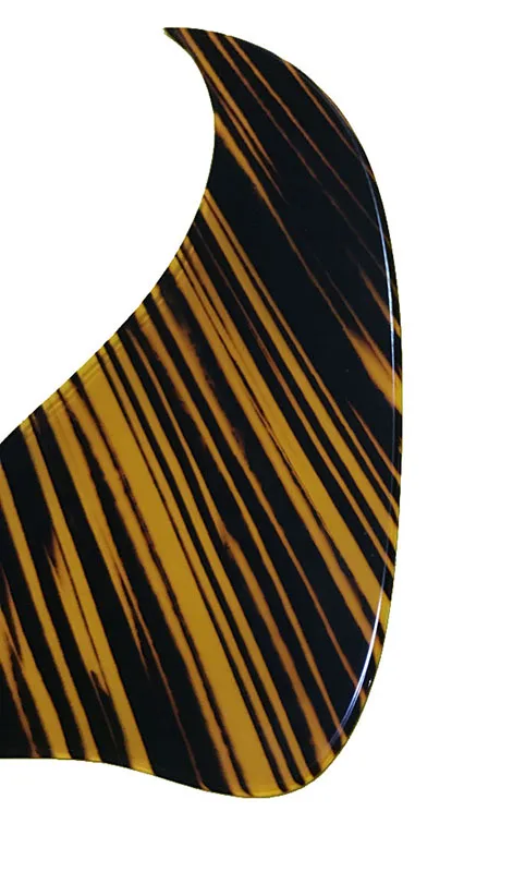 Personalizadas para Violão Guarda de Palheta para Guitarra Folhas em Branco Pleroo Partes Acústica Faixa Amarela - Image 2