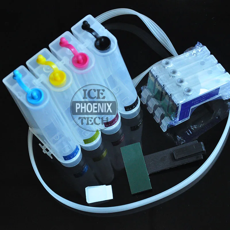 

For Epson XP-103 XP-203 XP-207 XP-303 XP-306 Russia Printer Ink Cartridge Empty CISS Ink System T17 T1711 INK