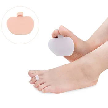 

1 Pair Forefoot Foot Silicone Gel Insoles/Foot Care for Pain Relief/Comfort Massaging Metatarsal Toe Support Pads Insoles