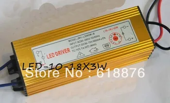 

36W LED Driver 10-18x3W 680mA DC30-60V LED Power Supply LED waterproof constant current source for 10-18X3W AC/85-265