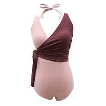 Пуш-Ап купальный костюм один предмет женский сексуальный купальный костюм v-образный вырез купальный костюм Бандаж сексуальная праздничная одежда купальный костюм монокини боди