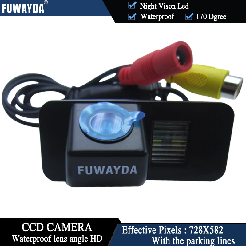 Камера заднего вида FUWAYDA для FORD MONDEO/FIESTA/FOCUS HATCHBACK/S Max/KUGA + 4 3 дюйма|ccd rearview camera|ford s-max