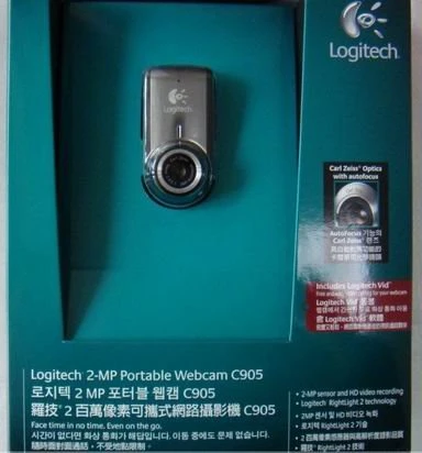 Logitech 2-MP Portable Webcam C905 _ - Mobile
