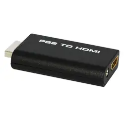 HDV-G300 PS2 к HDMI 480i/480 P/576i Audio Video Converter адаптер с 3.5 мм аудио Выход