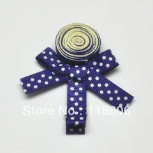 300 шт./лот, Милая Лента леденца для девочек, заколка для волос