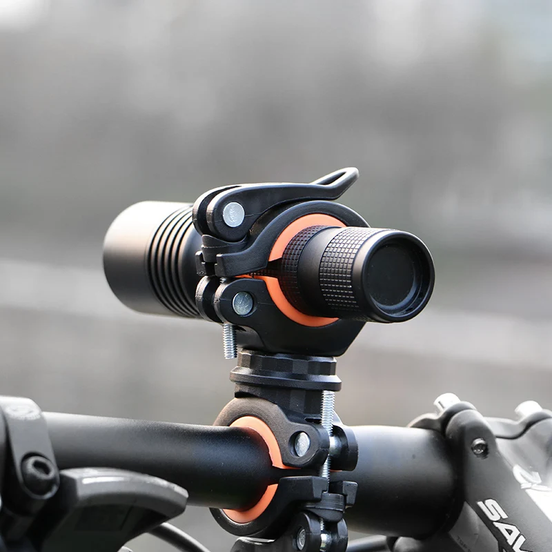 WHEEL-UP-4-Colors-Cycling-Bike-Rotating-Double-Light-Holder-Multi-function-Front-Flashlight-Handlebar-Holder (5)