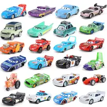 Disney Pixar Cars 3 Dinoco Lightning McQueen Mater Jackson Storm Ramirez 1:55 литая под давлением модель игрушечного автомобиля из металлического сплава для детей