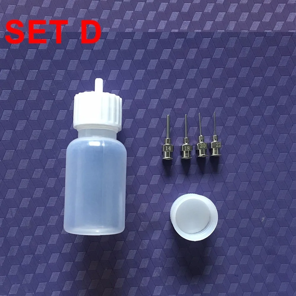

1 Set Fashion Henna Paste Bottle Nozzle Tips Kit Applicator Drawing for Body Art Paint Making Tool Set Tattoo Accessories