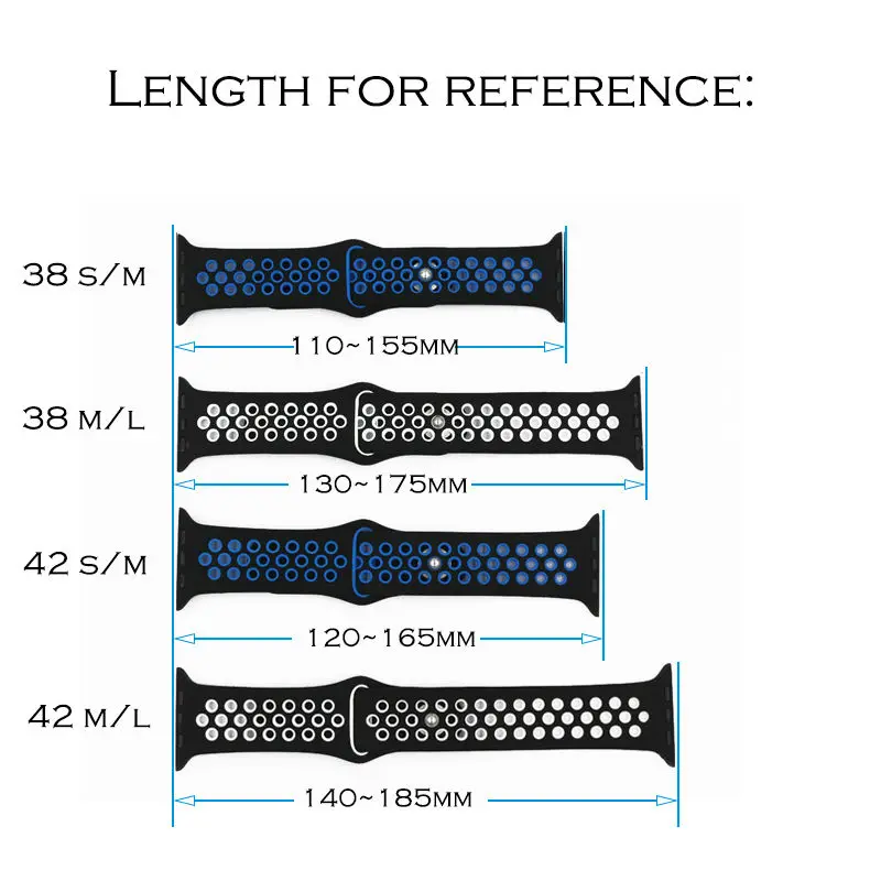 URVOI ремешок для apple watch series 5 4 3 2 1 лёгкие дышащие силиконовые ремешок для iwatch sport band 38/40 42/44 мм
