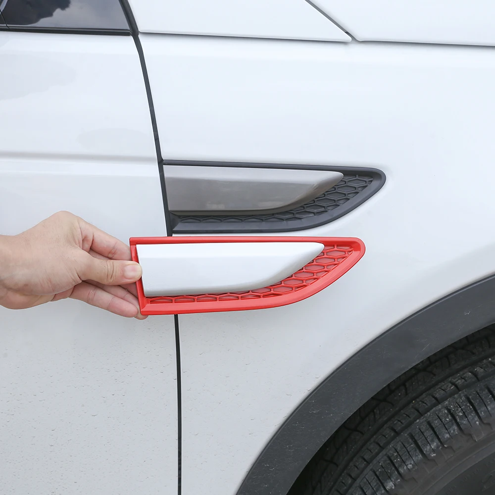 

ABS Car Side Air Flow Vent Fender Cover Trim For Land Rover Discovery Sport 2015 - 2018 Replacement Car Accessories