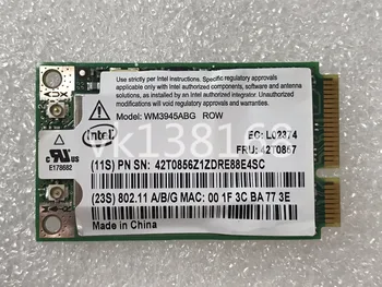 

Wifi Wireless 3945 ABG WM3945ABG ROW Adapter card for Thinkpad FRU 42T0857 42T0853
