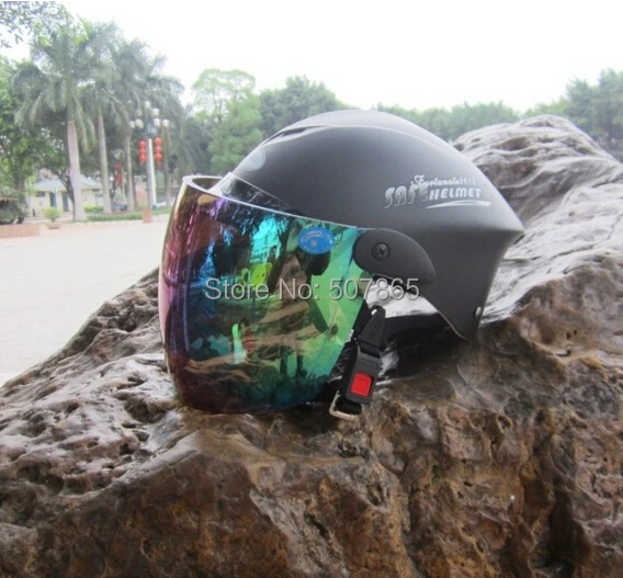summer spring Safe Flip Up Motorcycle Helmet With Sun Visor 7 color