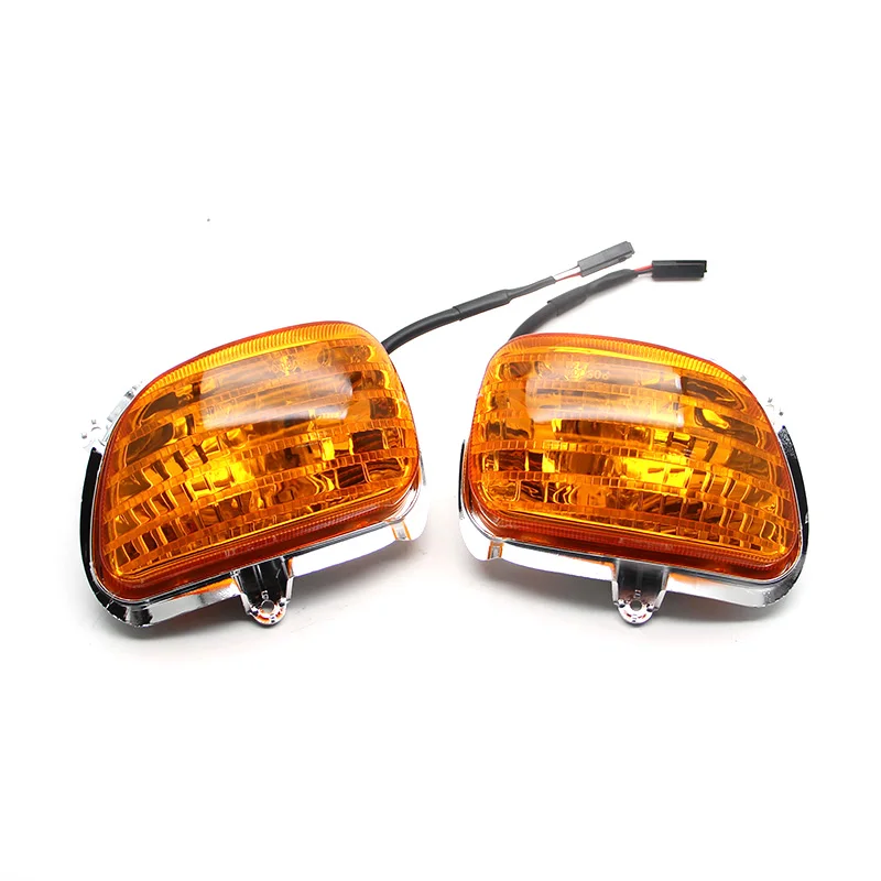 

Front Orange Motorcycle Turn Signal Lights For Honda Goldwing GL1800 2001-2013
