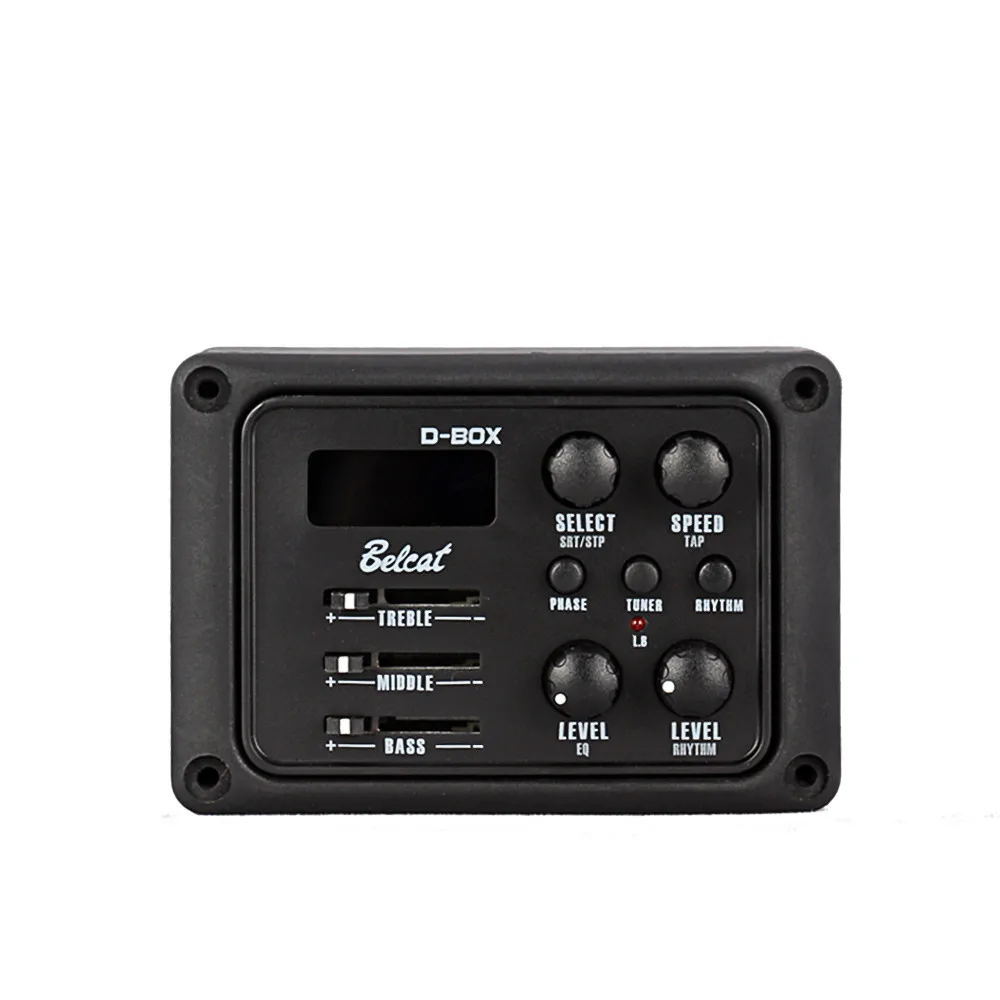 3 Band EQ Piezo Pickup w/ Rhythm LCD 
