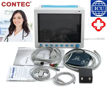 

Patient Monitor 6 parameter Vital Sign ECG NIBP RESP TEMP SPO2 Pr,US seller ICU CMS8000 CONTEC