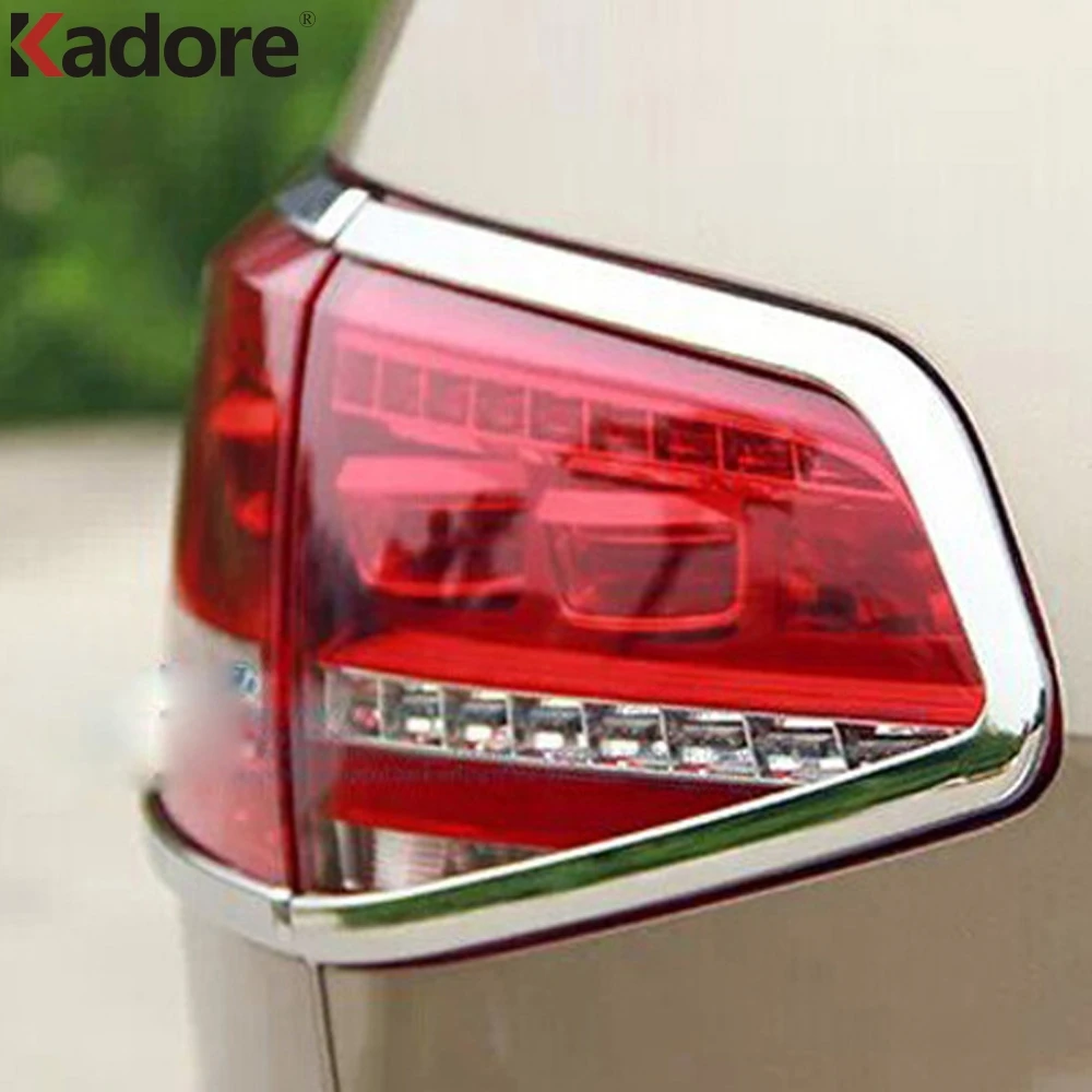 Exterior Accessories ABS Chrome Taillight Lamp Frame Rear Light Cover